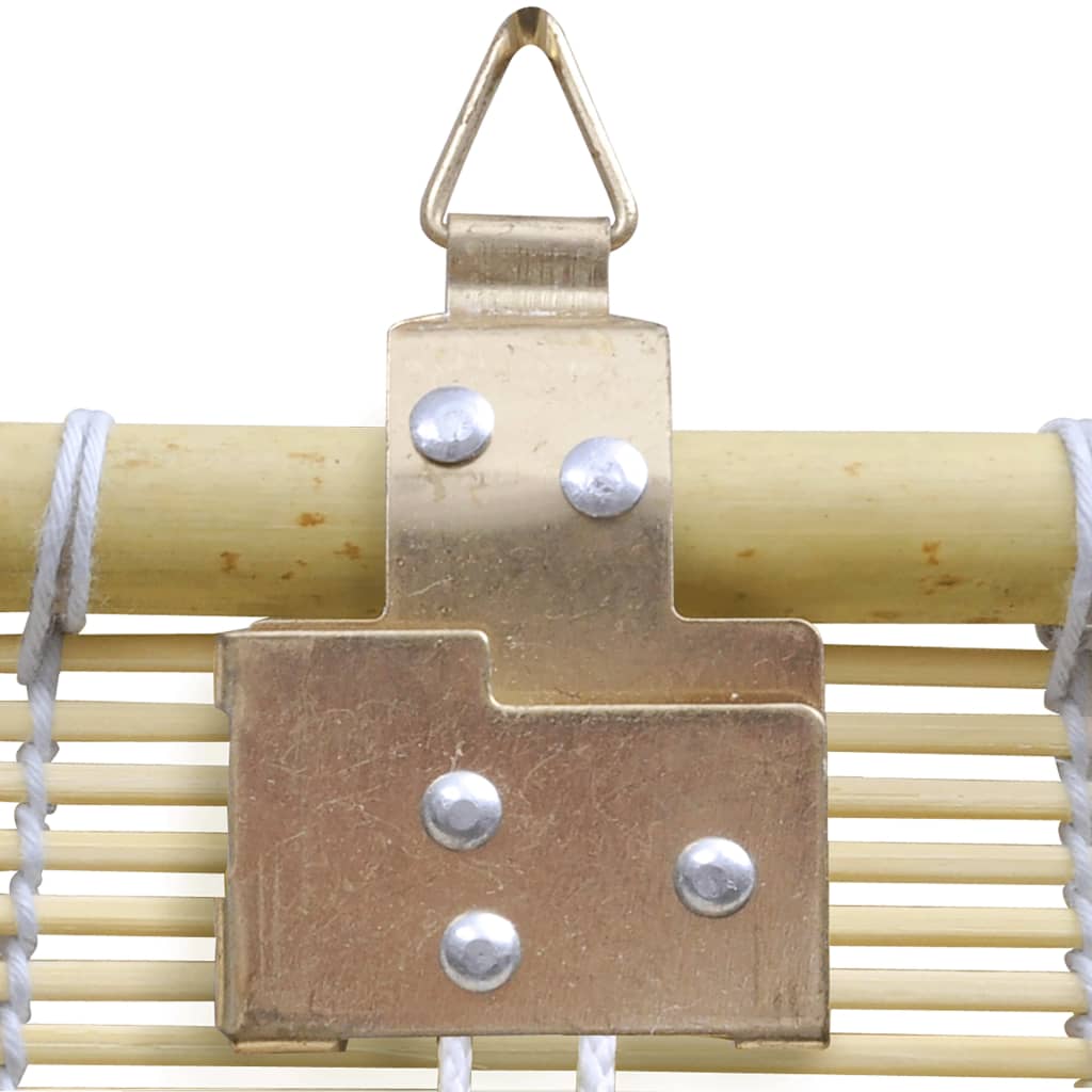 Roller Blind Bamboo Home Window Curtain Shade Cover Privacy Screen vidaXL