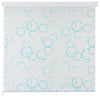 Shower Curtain Roller Blind White Home Bathroom Divider Privacy Screen vidaXL