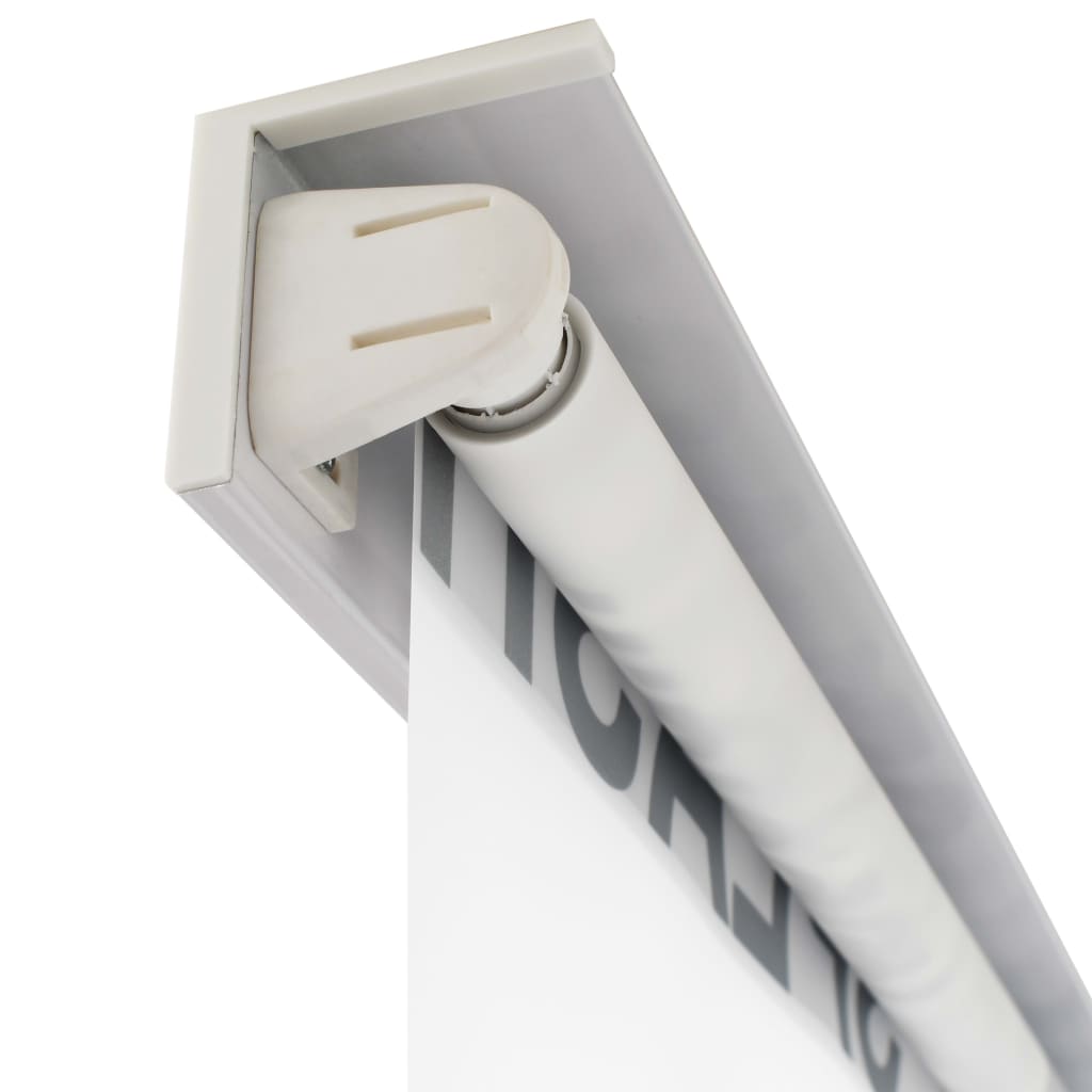 Shower Curtain Roller Blind White Home Bathroom Divider Privacy Screen vidaXL