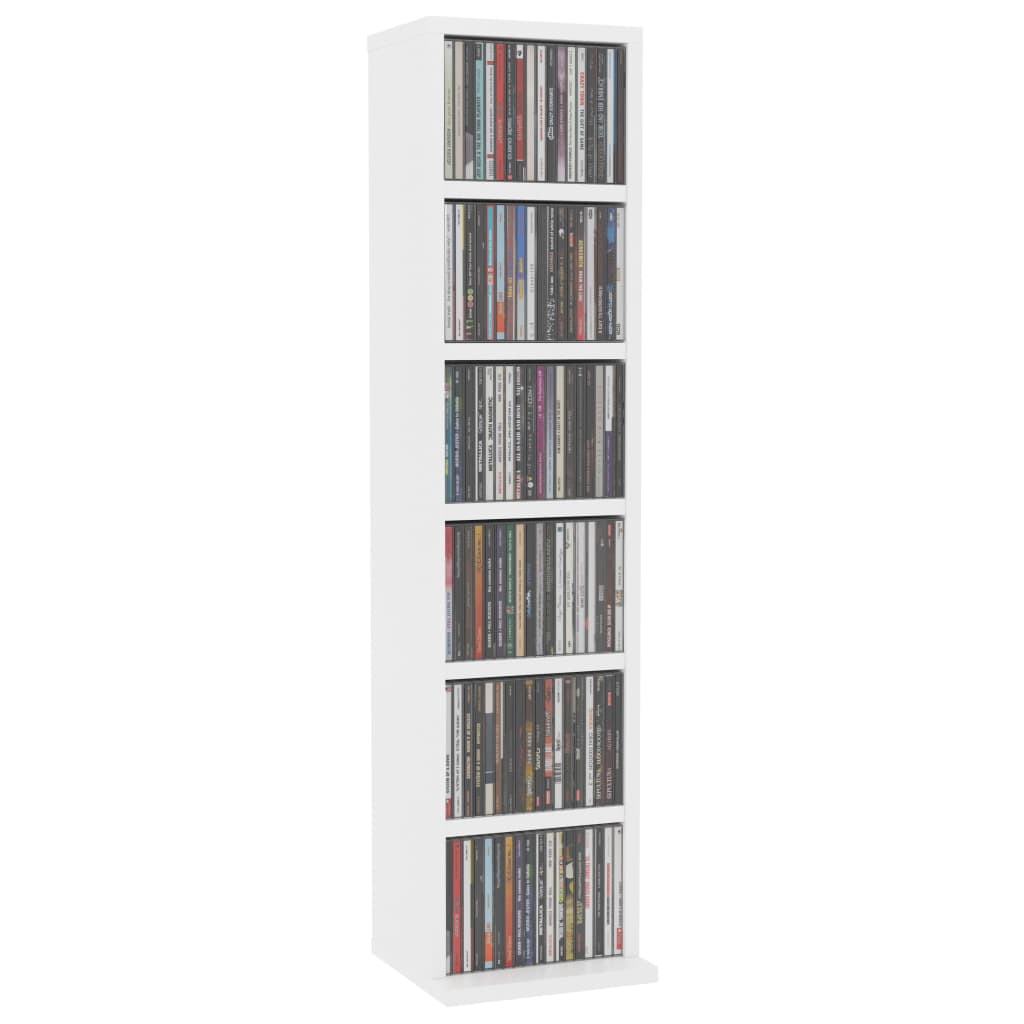 CD Cabinet Engineered Wood Storage Oraniser Shelf Cabinet Multi Colours vidaXL