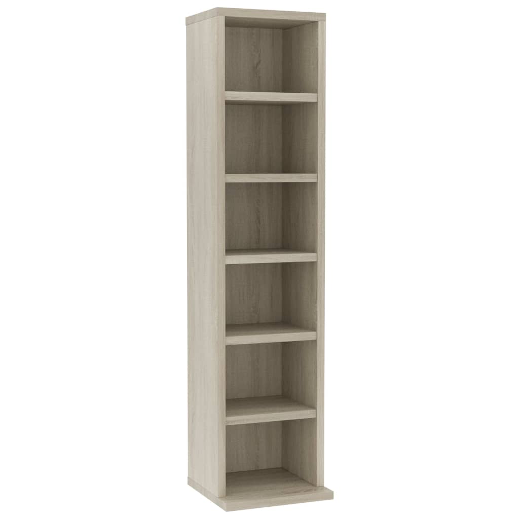 CD Cabinet Engineered Wood Storage Oraniser Shelf Cabinet Multi Colours vidaXL