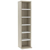CD Cabinet Engineered Wood Storage Oraniser Shelf Cabinet Multi Colours vidaXL