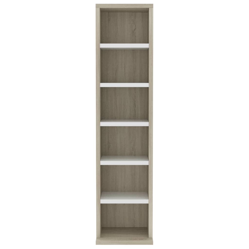 CD Cabinet Engineered Wood Storage Oraniser Shelf Cabinet Multi Colours vidaXL