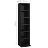 CD Cabinet Engineered Wood Storage Oraniser Shelf Cabinet Multi Colours vidaXL