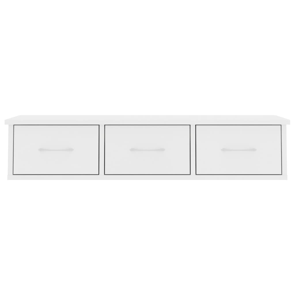 Wall-mounted Drawer Shelf Engineered Wood Wall Cabinet Multi Colours vidaXL