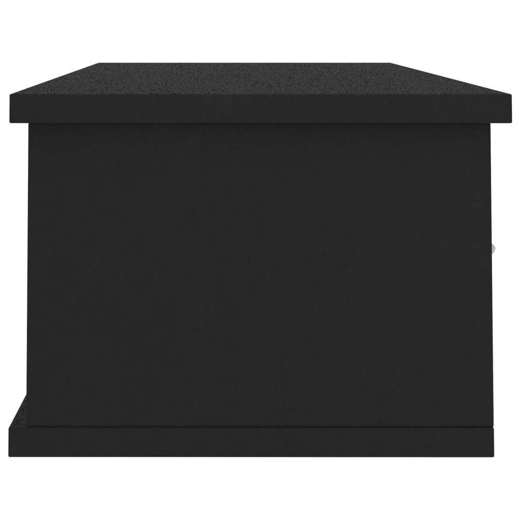 Wall-mounted Drawer Shelf Engineered Wood Wall Cabinet Multi Colours vidaXL