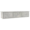 Wall-mounted Drawer Shelf Engineered Wood Wall Cabinet Multi Colours vidaXL