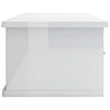 Wall-mounted Drawer Shelf Engineered Wood Wall Cabinet Multi Colours vidaXL