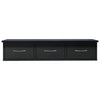Wall-mounted Drawer Shelf Engineered Wood Wall Cabinet Multi Colours vidaXL