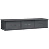 Wall-mounted Drawer Shelf Engineered Wood Wall Cabinet Multi Colours vidaXL