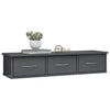 Wall-mounted Drawer Shelf Engineered Wood Wall Cabinet Multi Colours vidaXL