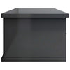 Wall-mounted Drawer Shelf Engineered Wood Wall Cabinet Multi Colours vidaXL