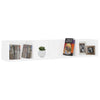 CD Wall Shelf 100cm Engineered Wood Living Room Cabinet Multi Colours vidaXL