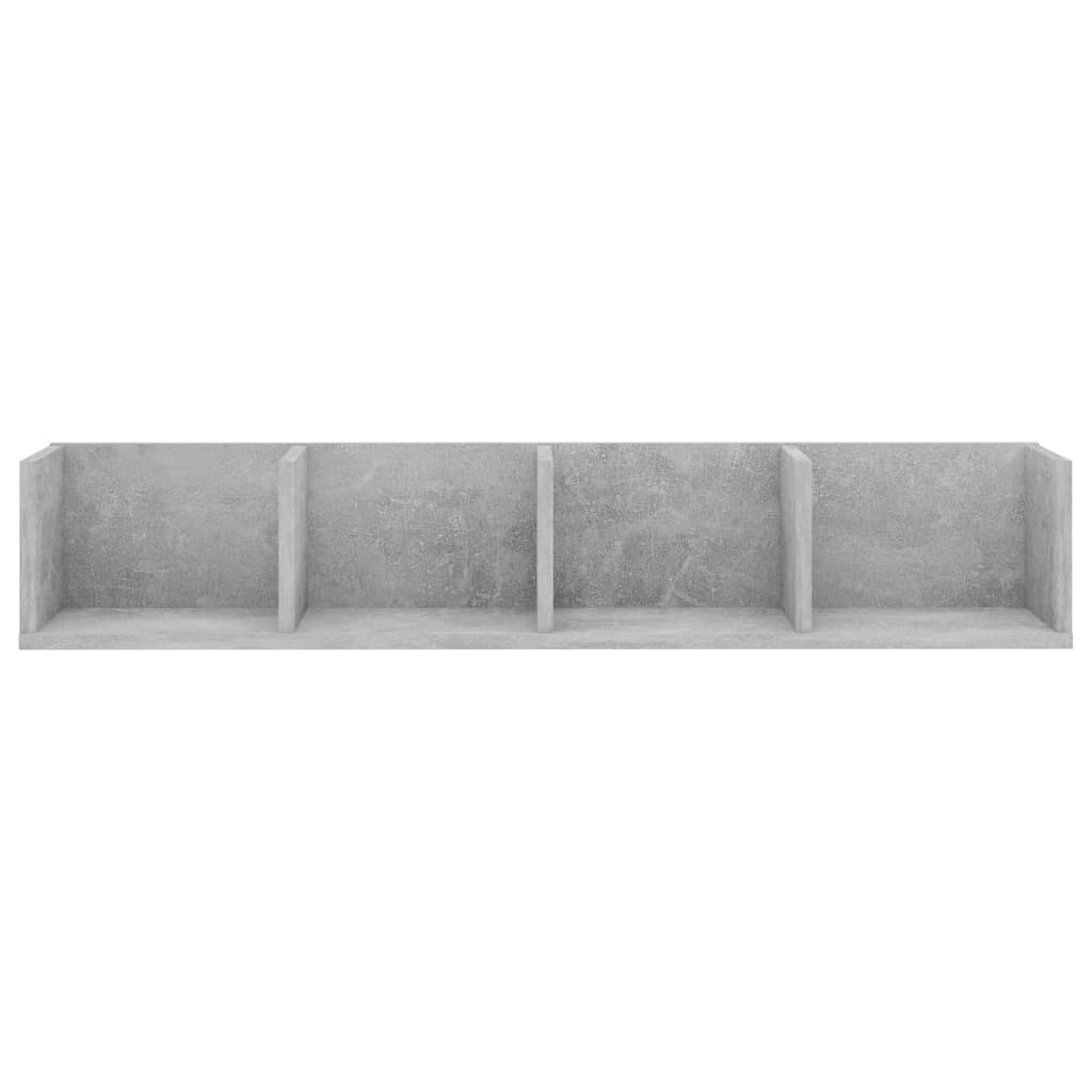CD Wall Shelf 100cm Engineered Wood Living Room Cabinet Multi Colours vidaXL