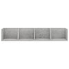 CD Wall Shelf 100cm Engineered Wood Living Room Cabinet Multi Colours vidaXL