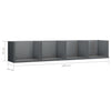 CD Wall Shelf 100cm Engineered Wood Living Room Cabinet Multi Colours vidaXL