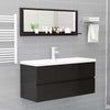Bathroom Mirror Engineered Wood Toilet Wall Mirror Multi Colours/Sizes vidaXL