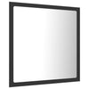 LED Bathroom Mirror Toilet Wall Mirror Engineered Wood Multi Colours vidaXL