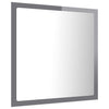 LED Bathroom Mirror Toilet Wall Mirror Engineered Wood Multi Colours vidaXL