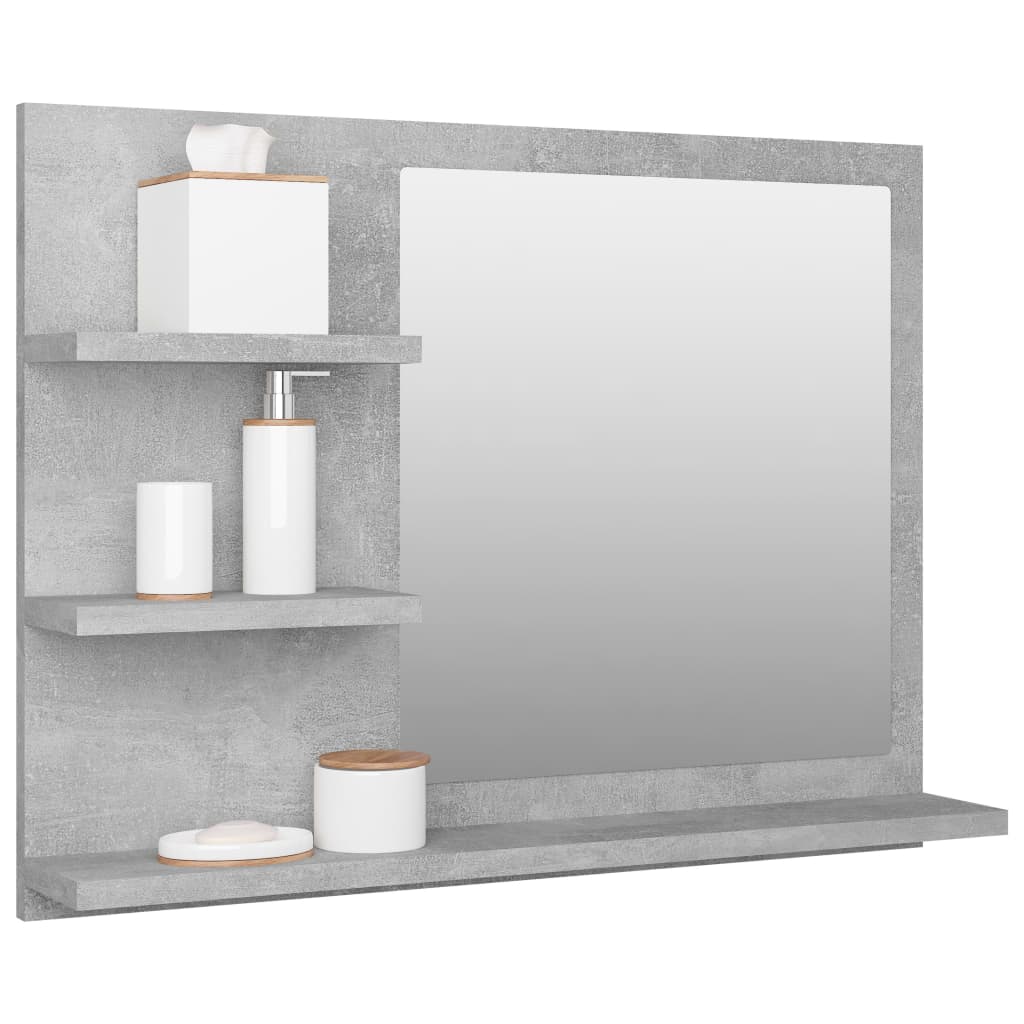 Bathroom Mirror Chipboard Cosmetic Mirror Washroom Glass Multi Colours vidaXL