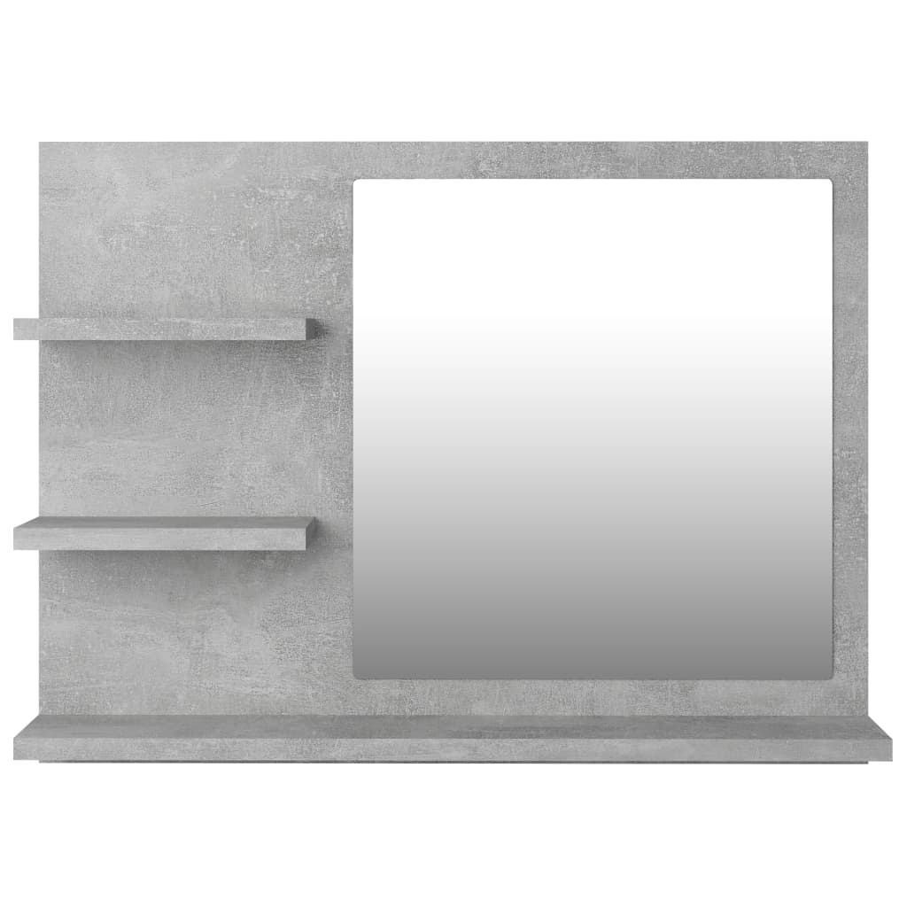 Bathroom Mirror Chipboard Cosmetic Mirror Washroom Glass Multi Colours vidaXL