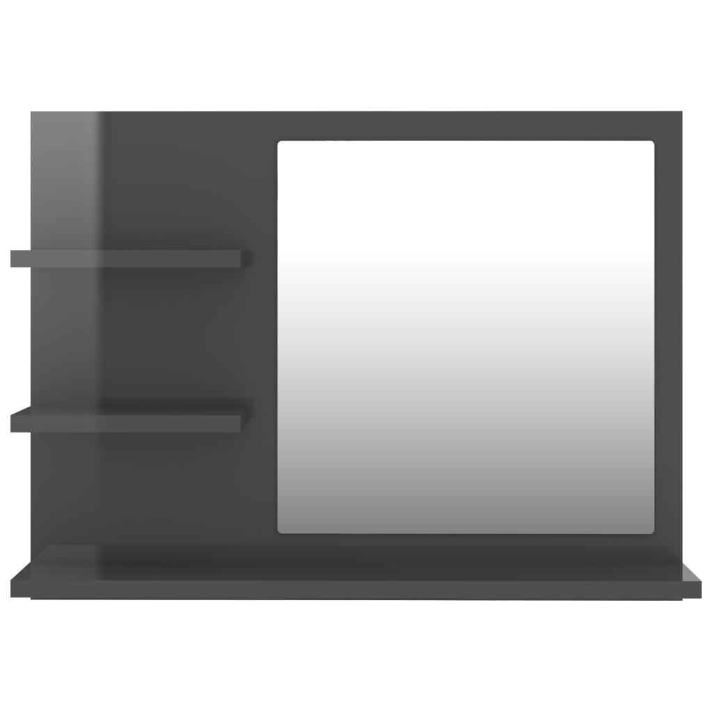 Bathroom Mirror Chipboard Cosmetic Mirror Washroom Glass Multi Colours vidaXL