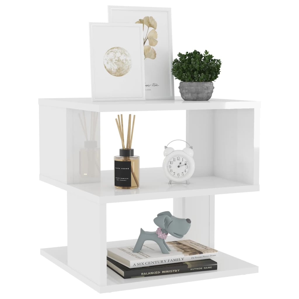 Side Table Engineered Wood Living Room Couch End Table Multi Colours vidaXL