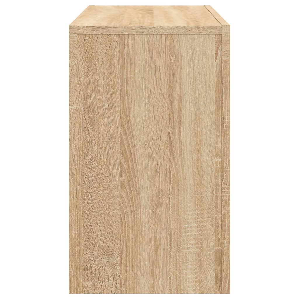 3x Nesting Coffee Tables Engineered Wood Table Furniture Multi Colours vidaXL