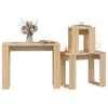 3x Nesting Tables Engineered Wood End Side Nest of Table Multi Colours vidaXL