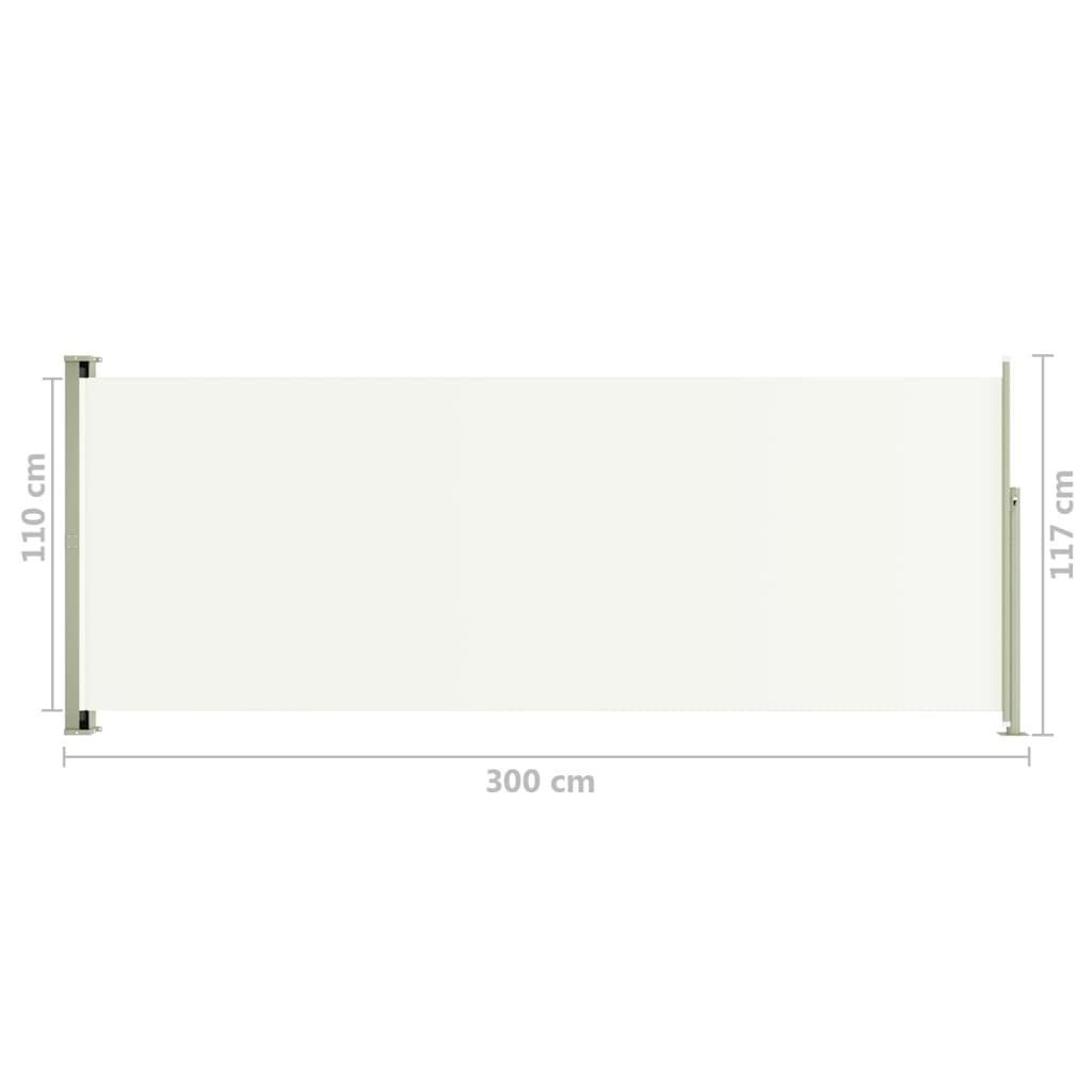 Retractable Side Awning Garden Privacy Screen Multi Colours Multi Sizes vidaXL