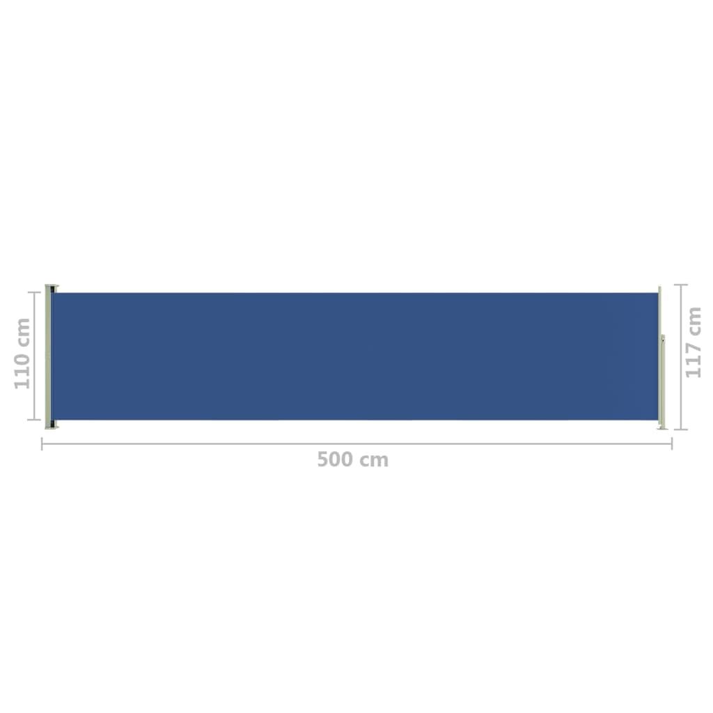 Retractable Side Awning Garden Privacy Screen Multi Colours Multi Sizes vidaXL