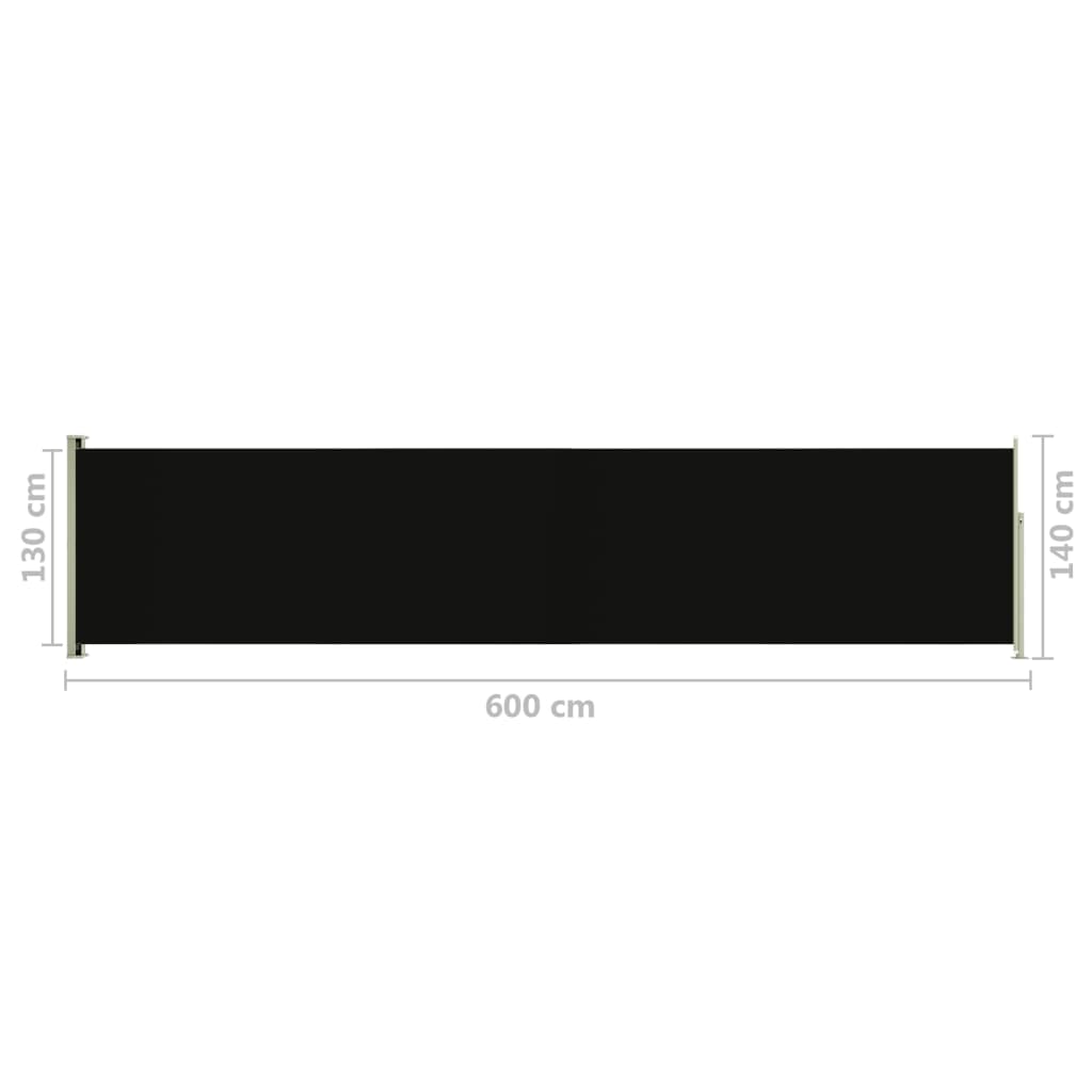 Retractable Side Awning Garden Privacy Screen Multi Colours Multi Sizes vidaXL