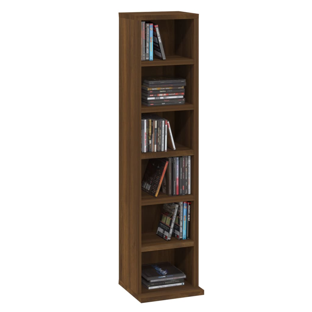 CD Cabinet Engineered Wood Storage Oraniser Shelf Cabinet Multi Colours vidaXL