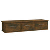 Wall-mounted Drawer Shelf Engineered Wood Wall Cabinet Multi Colours vidaXL