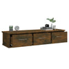 Wall-mounted Drawer Shelf Engineered Wood Wall Cabinet Multi Colours vidaXL