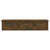 Wall-mounted Drawer Shelf Engineered Wood Wall Cabinet Multi Colours vidaXL