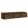 Wall-mounted Drawer Shelf Engineered Wood Wall Cabinet Multi Colours vidaXL
