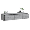 Wall-mounted Drawer Shelf Engineered Wood Wall Cabinet Multi Colours vidaXL
