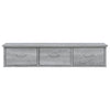 Wall-mounted Drawer Shelf Engineered Wood Wall Cabinet Multi Colours vidaXL