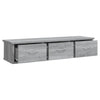 Wall-mounted Drawer Shelf Engineered Wood Wall Cabinet Multi Colours vidaXL