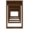 3x Nesting Tables Engineered Wood End Side Nest of Table Multi Colours vidaXL