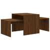Coffee Table Set Engineered Wood Living Room Sofa Table Multi Colours vidaXL