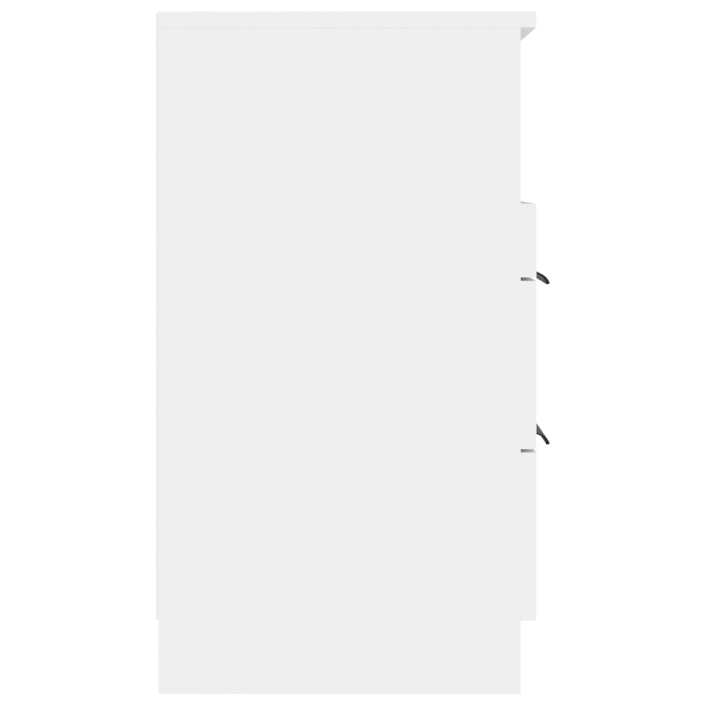 1/2x Bedside Cabinet Engineered Wood Home End Side Table Multi Colours vidaXL