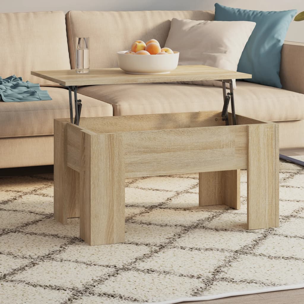 Coffee Table Engineered Wood Couch Tea Accent End Table Multi Colours vidaXL