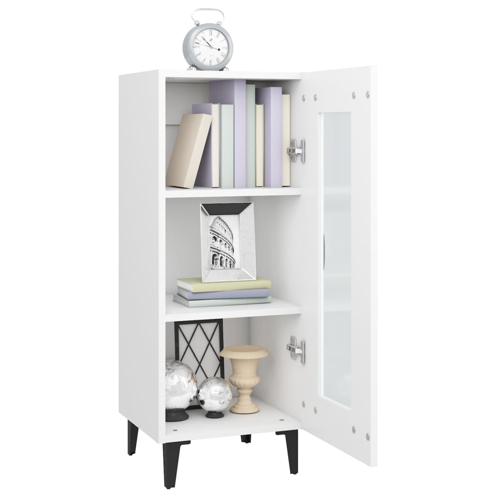 Sideboard Engineered Wood Side Cabinet Home Organiser Multi Colours vidaXL