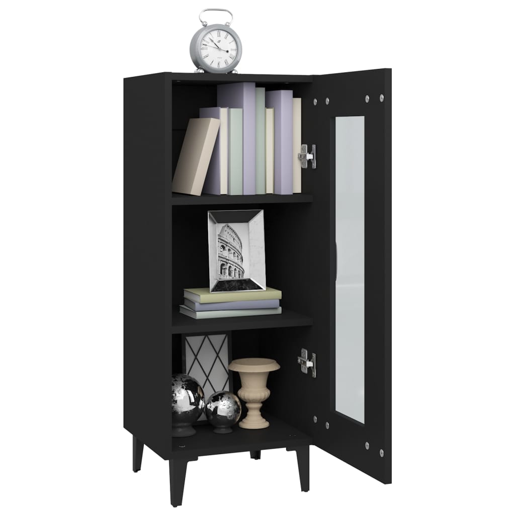 Sideboard Engineered Wood Side Cabinet Home Organiser Multi Colours vidaXL