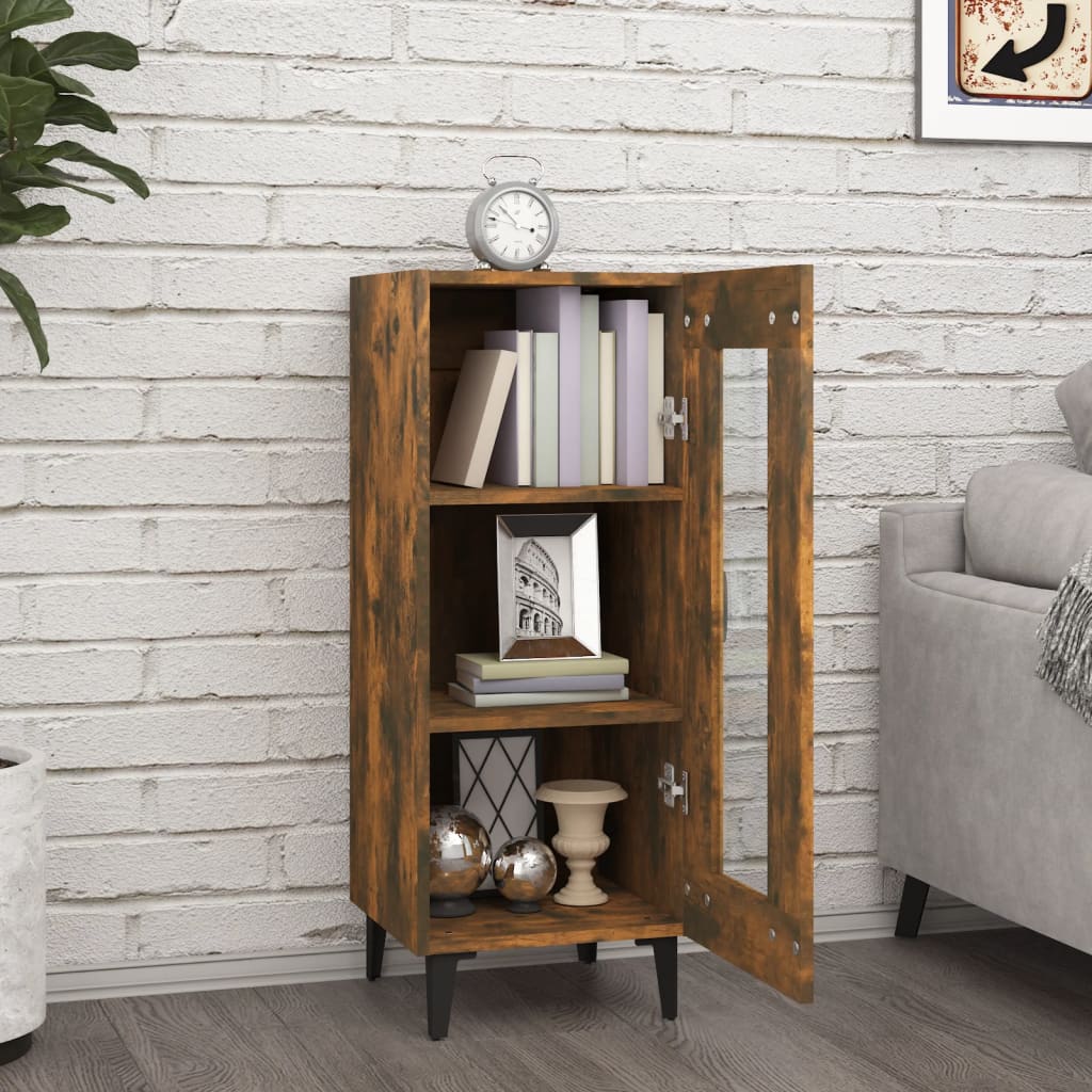 Sideboard Engineered Wood Side Cabinet Home Organiser Multi Colours vidaXL