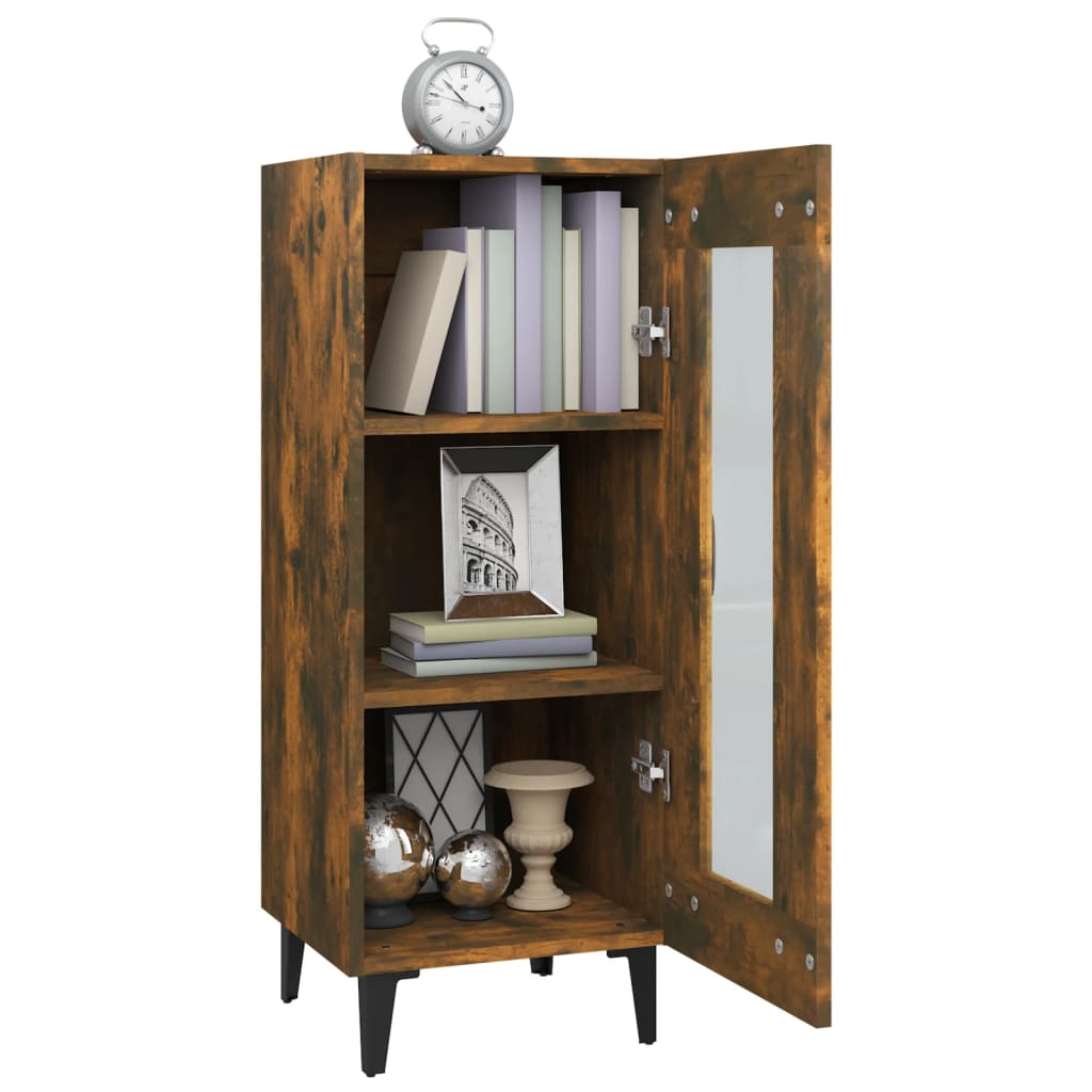 Sideboard Engineered Wood Side Cabinet Home Organiser Multi Colours vidaXL