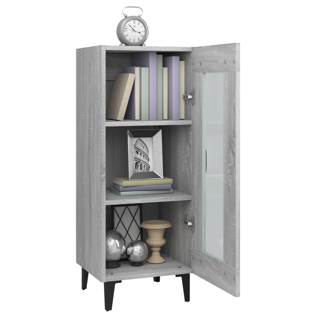 Sideboard Engineered Wood Side Cabinet Home Organiser Multi Colours vidaXL