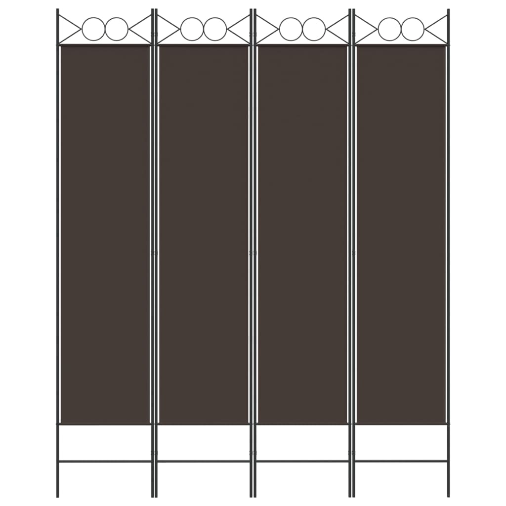 6-Panel Room Divider Fabric Privacy Screen Paravent Multi Colours/Sizes vidaXL
